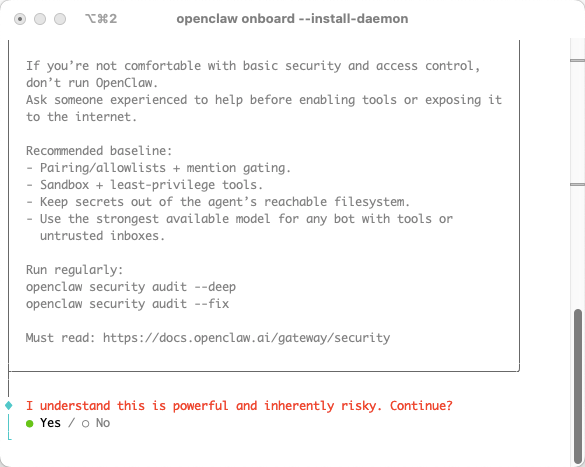 OpenClaw 安装 daemon